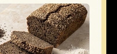 Pan de Molde de Arracacha y Chía